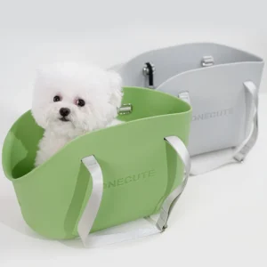 EVA Pet Carrier Bag, Waterproof & Breathable Dog Cat Shoulder Backpack, Lightweight Portable for Small Animals Outdoor Travel