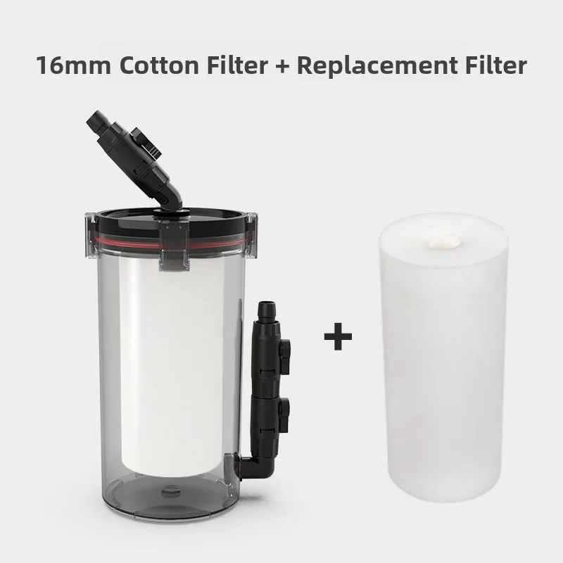 Netlea White Lance No. Pre-Filter Buet External High Densi Sponge Aquarium Filter Pet Fi Tank Water Circulation System - Image 21
