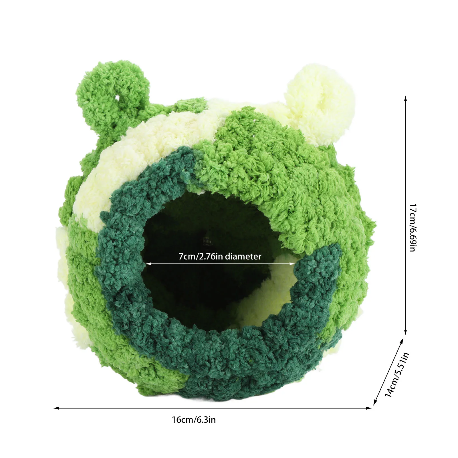 Bird Cage Bed Parakeet Nest Bed Parrot Nest House Cozy Comfortable Lovely Appearance Decorative Warm Bird Cage Bed for Parakeet - Image 6