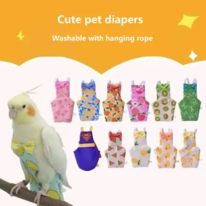 Pigeon Diaper Diapers for Birds Cloth Parrot Clothes NXLYP02