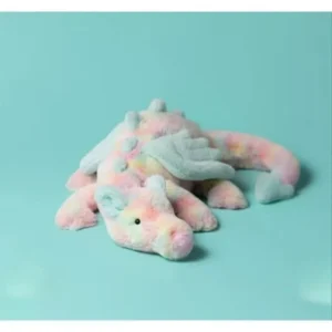 Flying Dragon Series Rainbow Dragon Matcha Dragon Doll Toys Can Soothe Cats and Dogs Pets Holiday Gifts Christmas Halloween