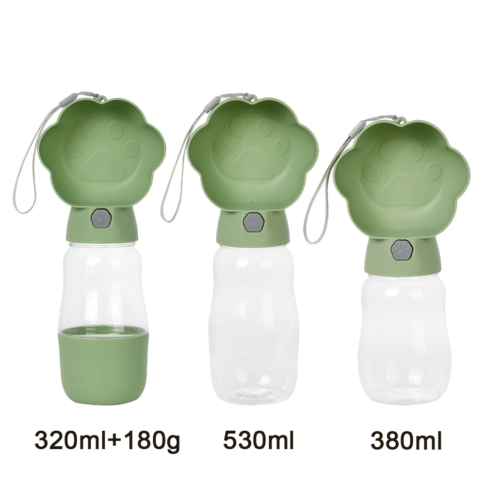 Portable Dog Water Bottle Food Container 2 in 1 Leakproof Pet Puppy Drinking Bowls for Small Medium Dogs Cats Chihuahua Supplies - Image 9
