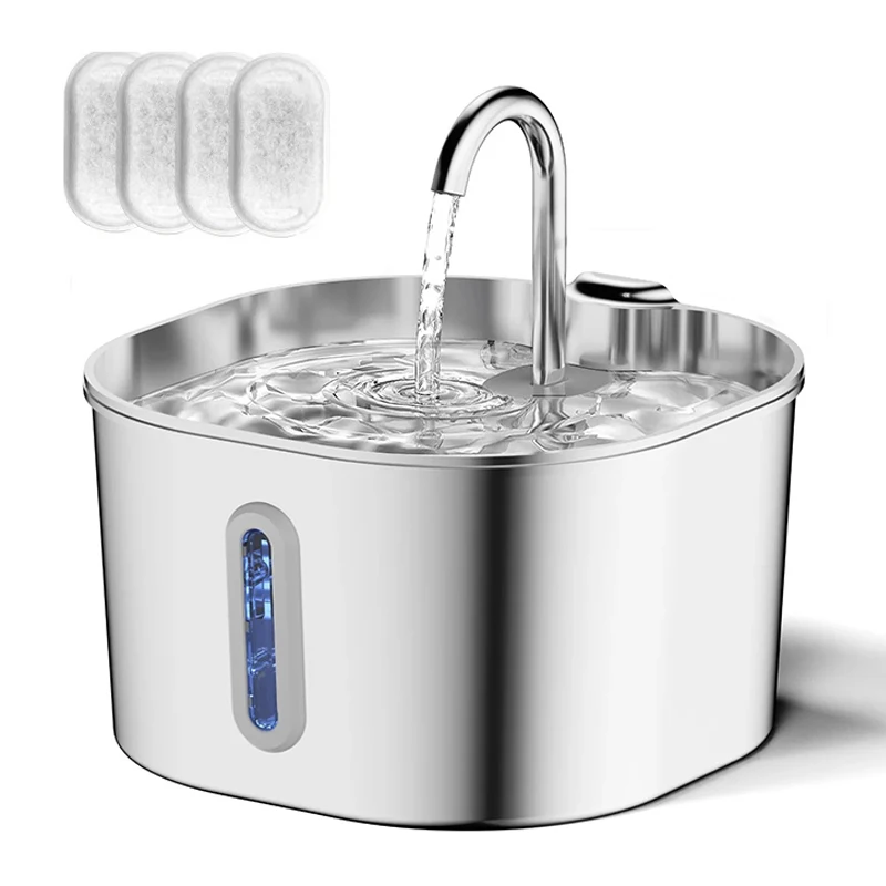 1.3 L Ceramic Cat Water Fountain USB Charging Pet Water Feeders Dogs Automatic Circulating Filtration Flow Water Dispenser - Image 10