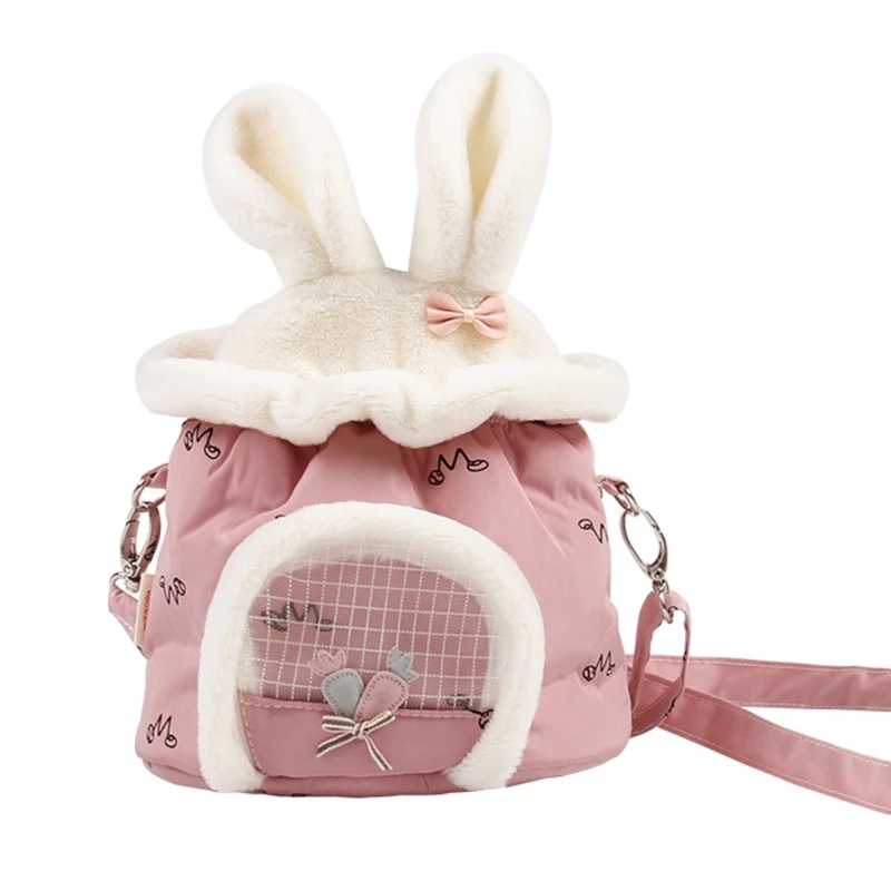 Portable Warm for Guinea Pig Carry Case Cage Travel&Outdoor for Guinea Pig Rabbit Bag - Image 8