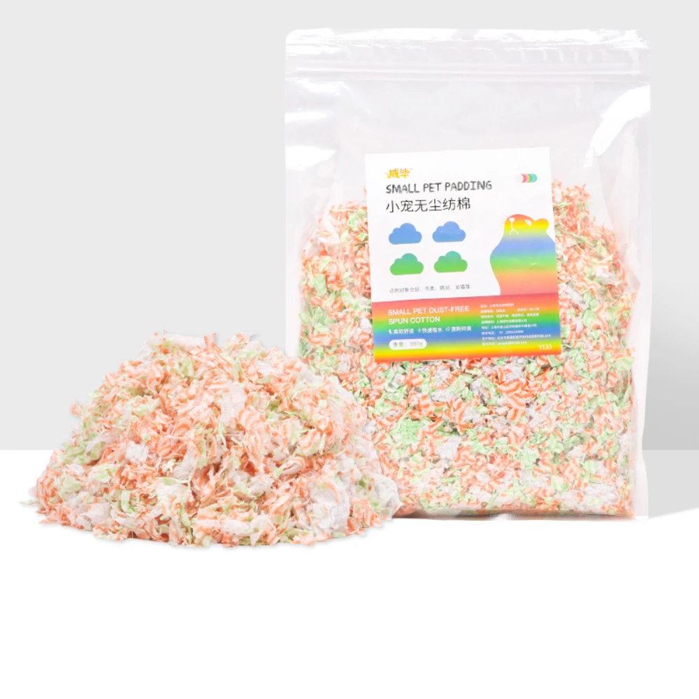 Hamster Sawdust Guinea Pig Bedding 1kg 300g Pet Wood Chips Rabbit Wood Shavings Bedding Padding Safe Hamster Cage Pet Cabin Nest - Image 14