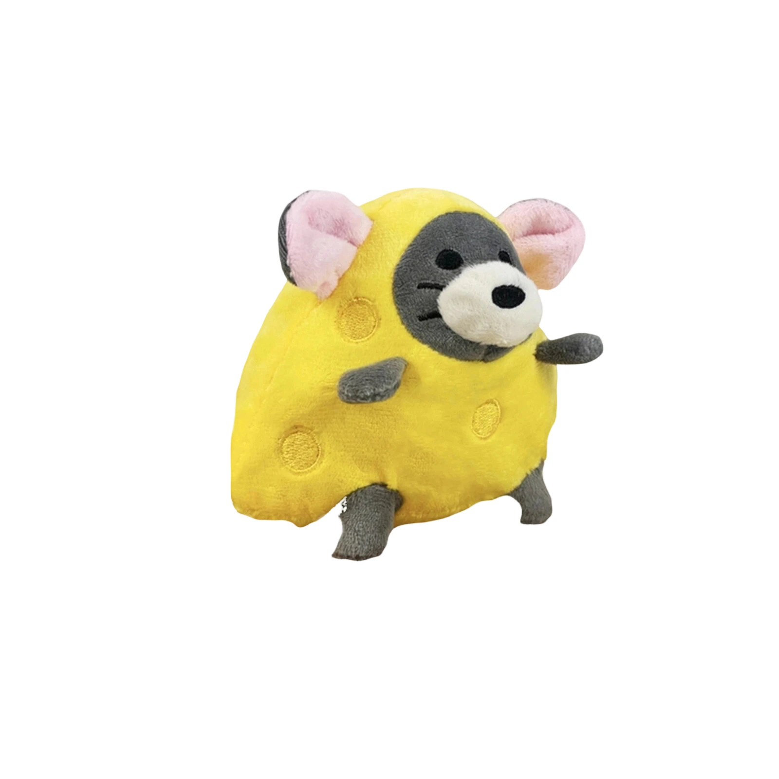 Novelty 6 Styles Plush Sound Pet Toy with Food Aroma, Crinkle Paper and Squeaker, Safe Chewing Interactive Toy for Cats Dogs