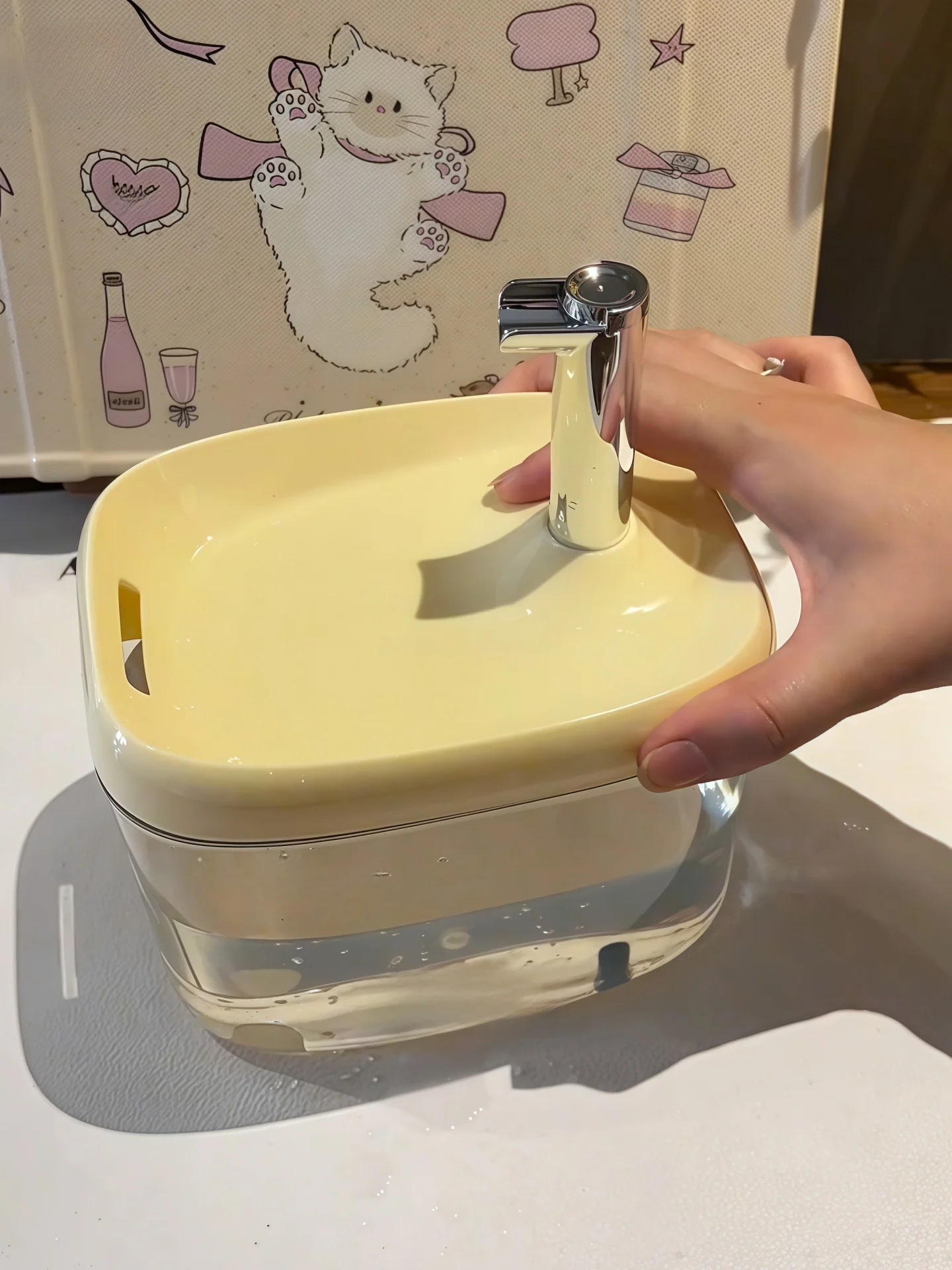 Smart Pet Water Fountain Dog And Drinking hine Large Capaci Auatic Circulation Water Bowl Pet Supplies - Image 3