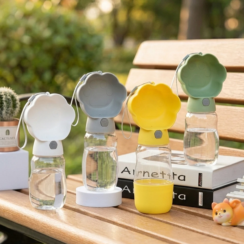 Portable Dog Water Bottle Food Container 2 in 1 Leakproof Pet Puppy Drinking Bowls for Small Medium Dogs Cats Chihuahua Supplies - Image 2