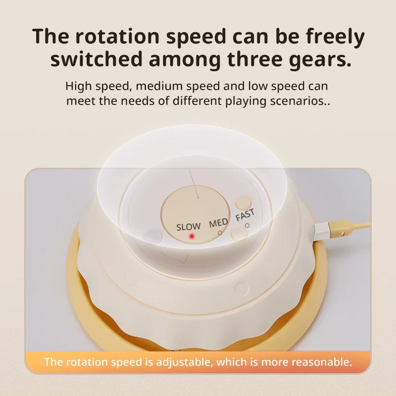 Smart Cat Toys Thermal Sensing Should Start Automatically Electric Cat Hunting Game Cover Rotation Self Fun Relieving Boredom - Image 5