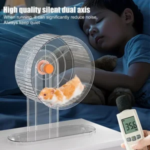 Hedgehog Wheel Quiet Chinchilla Wheel For Hamster Height Adjustable Small Animals Running Wheels Cage Accessories For Hamster