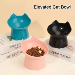 Pet Food Bowl Tilt High Bottom Neck Protector Antichoking Dog and Cat Water Bowl Antidumping Dog Non Slip Feeding Supplies