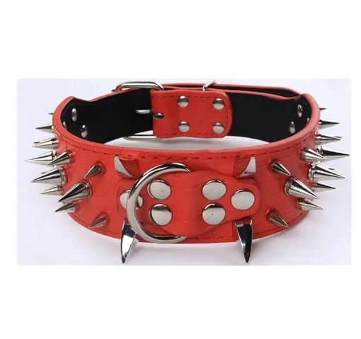 Dog Cat Collar Spiked Studded Pet Necklace For Small Medium Dogs Bulldog Adjustable Anti-Bite Collar P1K7K6 - Image 10