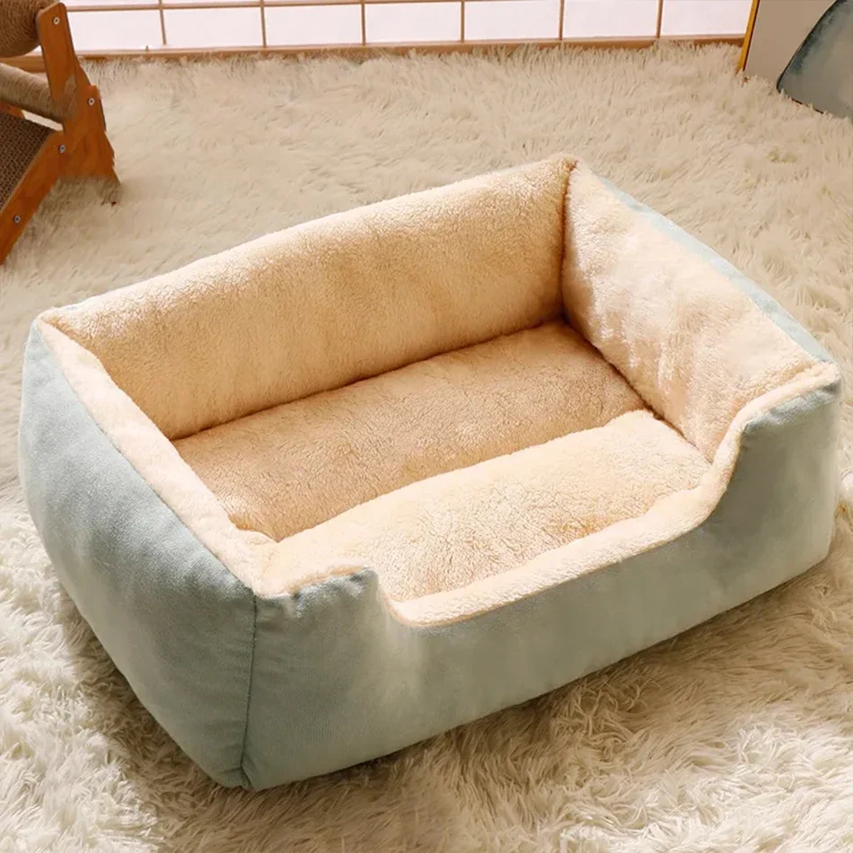 Bed for Cats Pet Products Cushions Kitten Goods Accessories Dog All Home Supplies Things Accessory Habitats Basket House Beds - Image 4