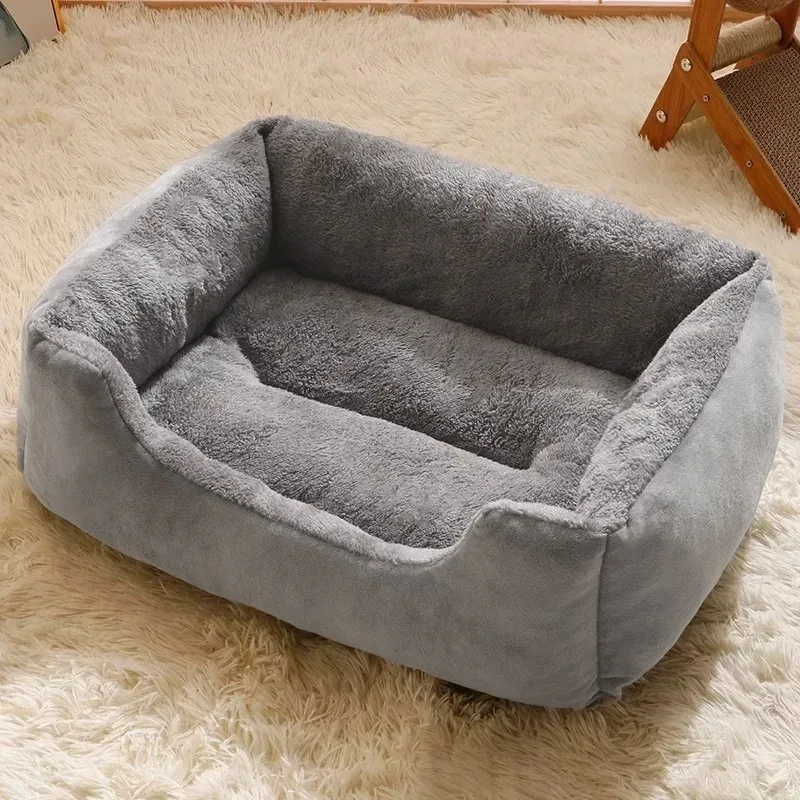 Bed for Cats Pet Products Cushions Kitten Goods Accessories Dog All Home Supplies Things Accessory Habitats Basket House Beds - Image 10