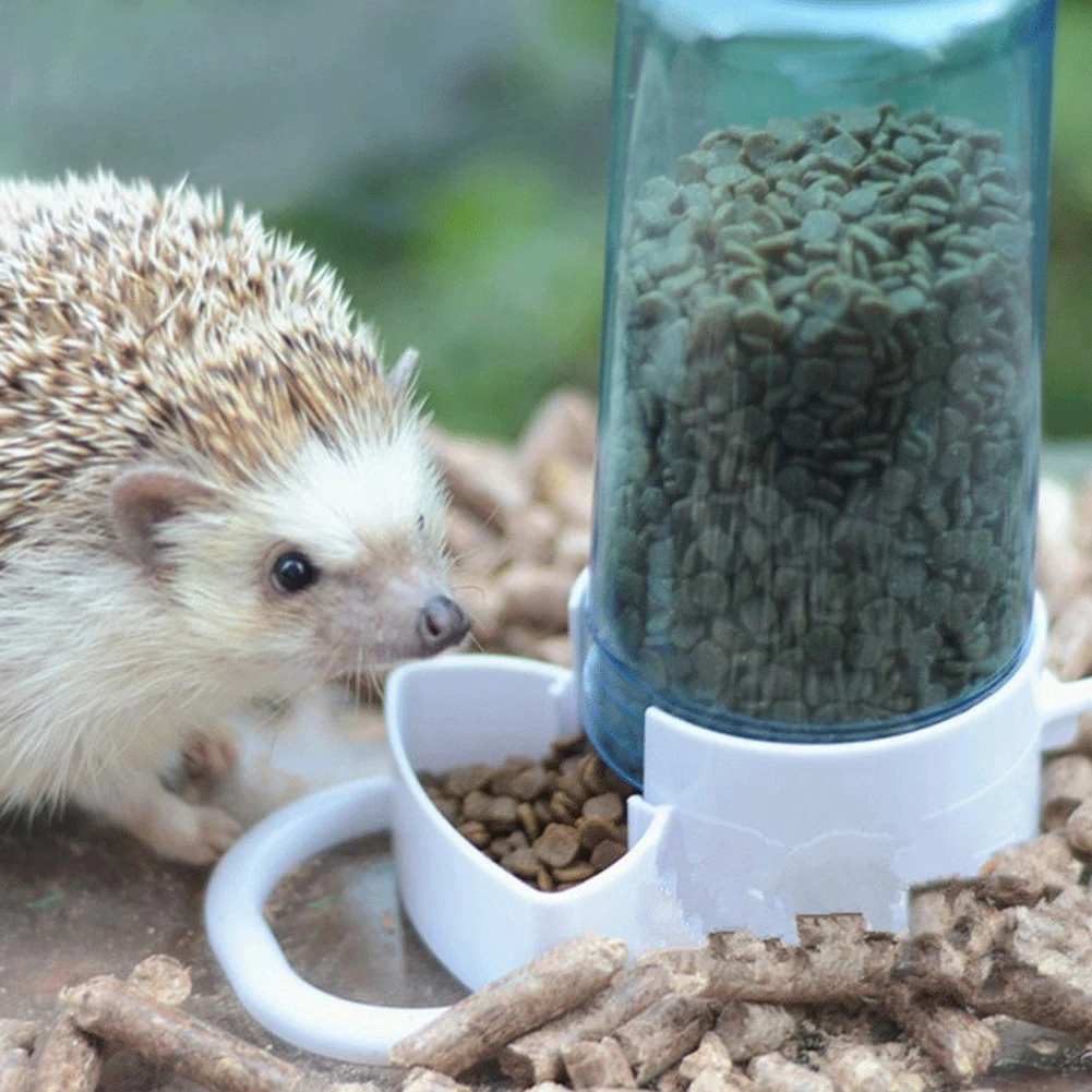 Automatic Hamster Dispenser Rabbit Bird Small Animal Feeding Pet Food Feeder/Water Feeder Pet Water Feeder Water Bottle bowl - Image 5