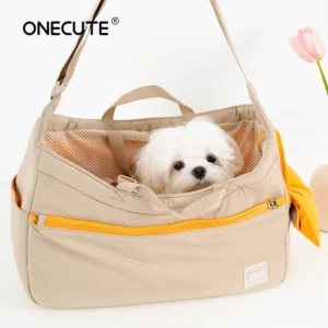 Foldable Pet Carrier Backpack for Small Medium Dogs, Airline Approved Soft Sided Dog Travel Bag with Breathable Mesh