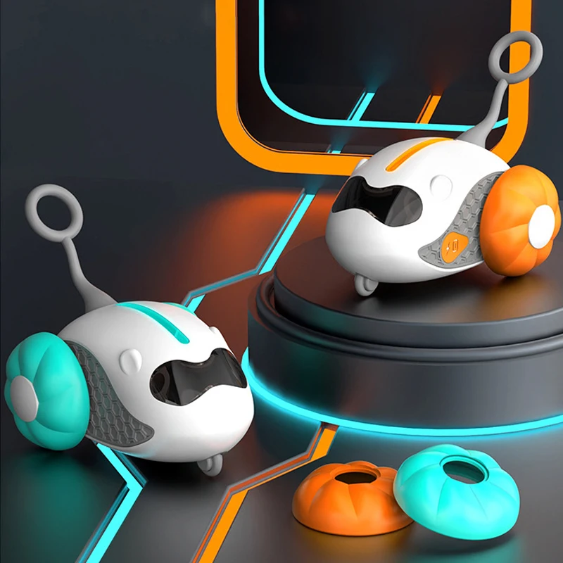 Cat Toy Ball Automatic Rolling Smart Cat Toy Car Interactive car remote Control Toy Car Indoor Accessories Pet Kitten Supplies - Image 2