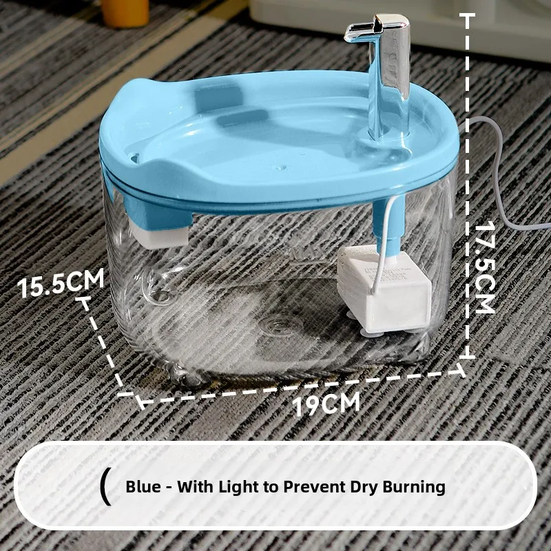 Smart Pet Water Fountain Dog And Drinking hine Large Capaci Auatic Circulation Water Bowl Pet Supplies - Image 6