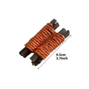 20sets,Natural Teething Toys for Small Pets,Paper-string apple branches