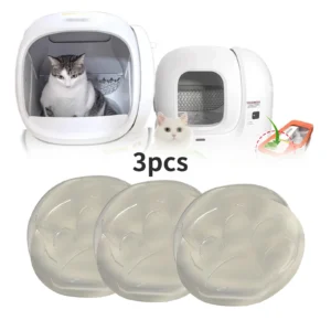 Deodorizer Compatible with Clean Cat Litter Box, Cat Toilet Deodorizer Gel for Cat Litter Box, Cat Litter Deodorizer (3 pcs)