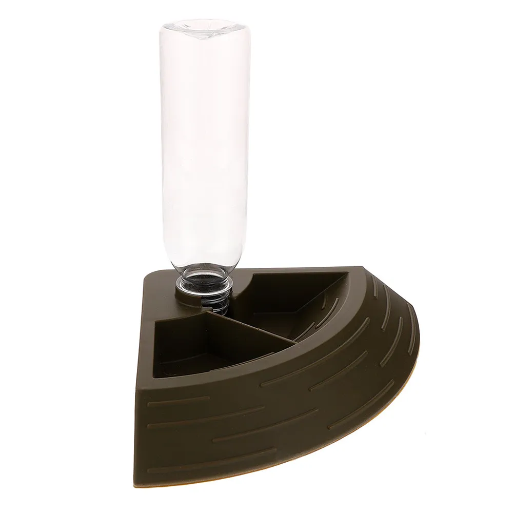 Reptile Automatic Feeding and Water Bowl 90 Degree Corner Design Antitip Base for Tortoise Lizard Frog Turtle Chameleon - Image 4