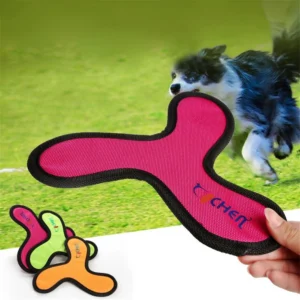 Flying Discs Dog Training Toy Oxford Cloth Pet Interactive Dart Bite Resistant Boomerang Puppy Chew Flying Saucer Toys