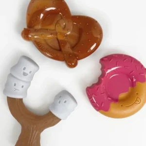 Power Chew Toy Bundle Cute Dog Toys for Aggressive Chewers Bacon Glazed Toasted Marshmallow and Peanut Butter Flavors Large Dog