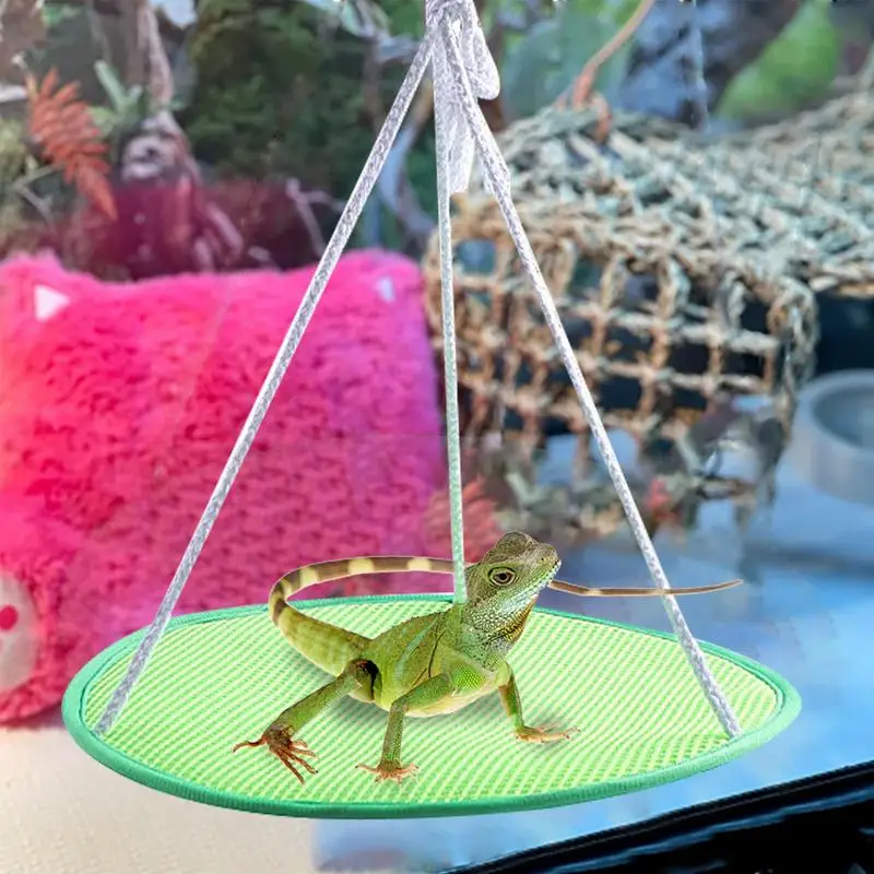 Fun Small Pet Hammock Hamster Cage Hammock Breathable Pet Cages Hammock With Hook Swing Toy For Small Animals Entertainment - Image 2