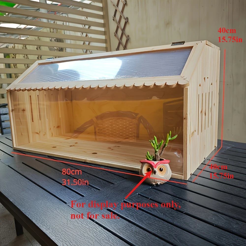 Small Pet Feeding Box Chick Insulation Box Hamster Box Climbing Pet Villa - for Pet Mice Rutin Chickens Reptiles Hedgehogs - Image 7
