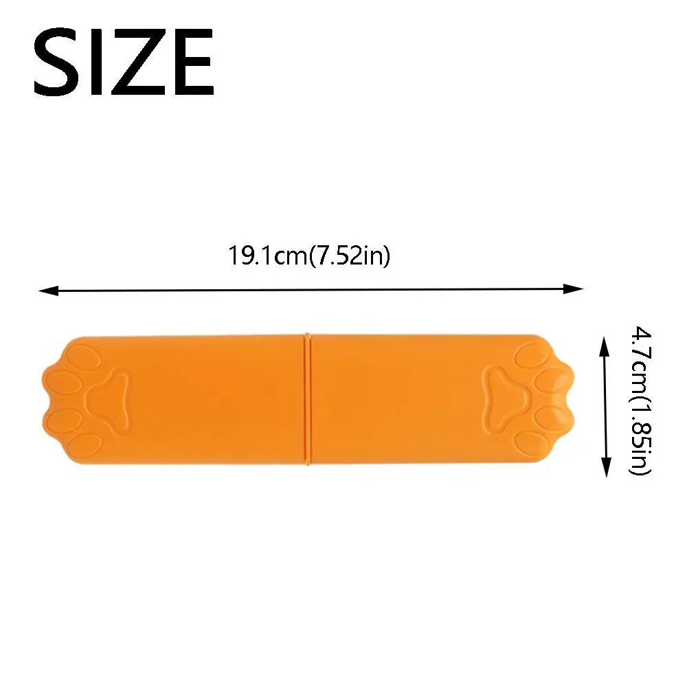 Self Cleaning Pet Hair Removal Comb Foldable Messy-Free Pet Flea Needle Comb Fine Tooth Plastic Cat Floating Hair Comb - Image 6