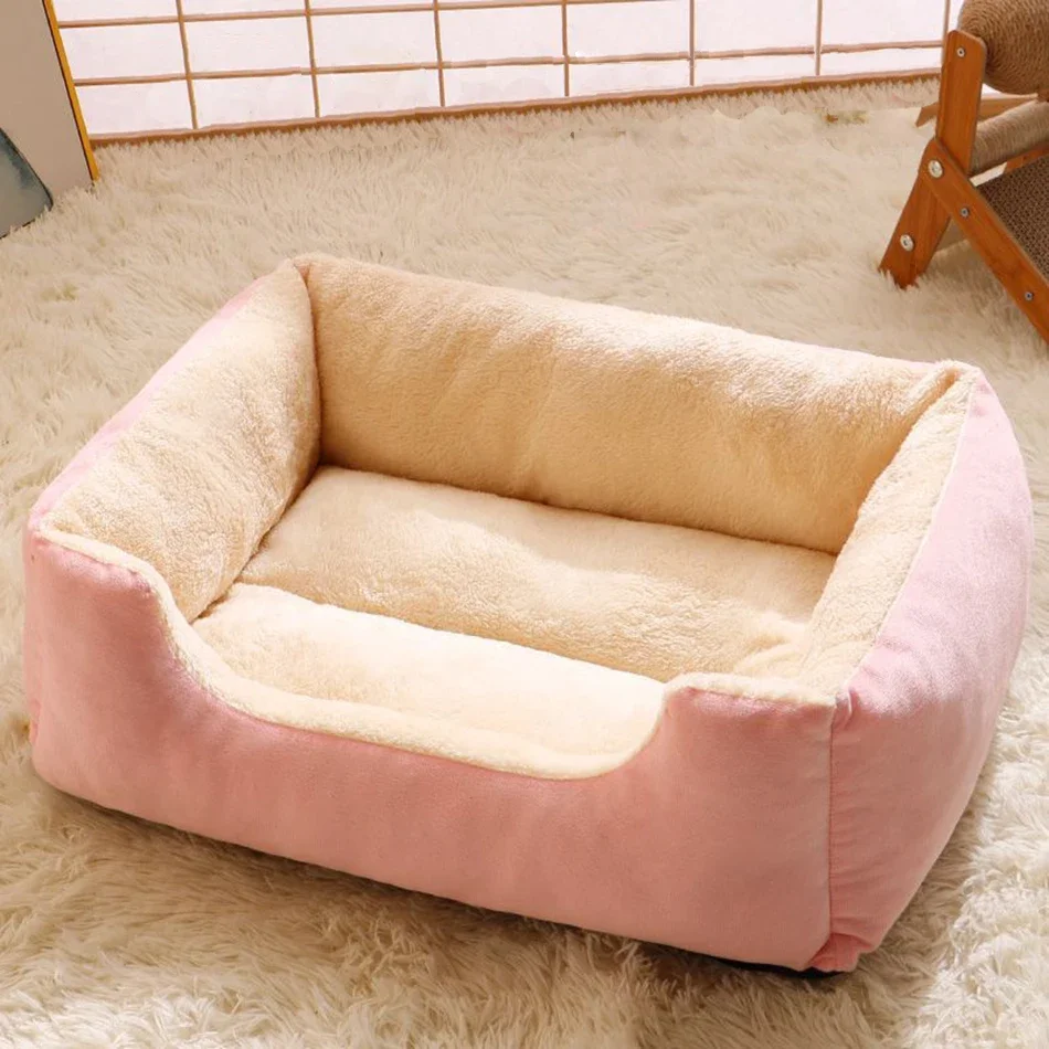 Bed for Cats Pet Products Cushions Kitten Goods Accessories Dog All Home Supplies Things Accessory Habitats Basket House Beds - Image 6