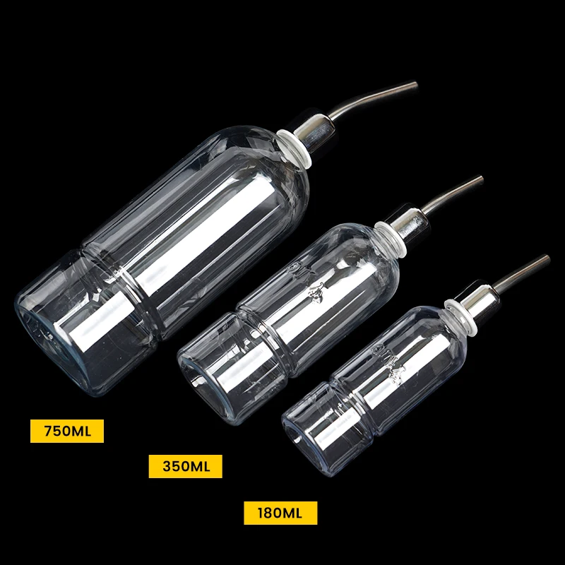 180/350/750ML Plastic Rabbit Drinking Bottle Hamster Cage Water Bottle Dispenser For Bunny Guinea Pig Squirrel Small Pet Feeder - Image 4