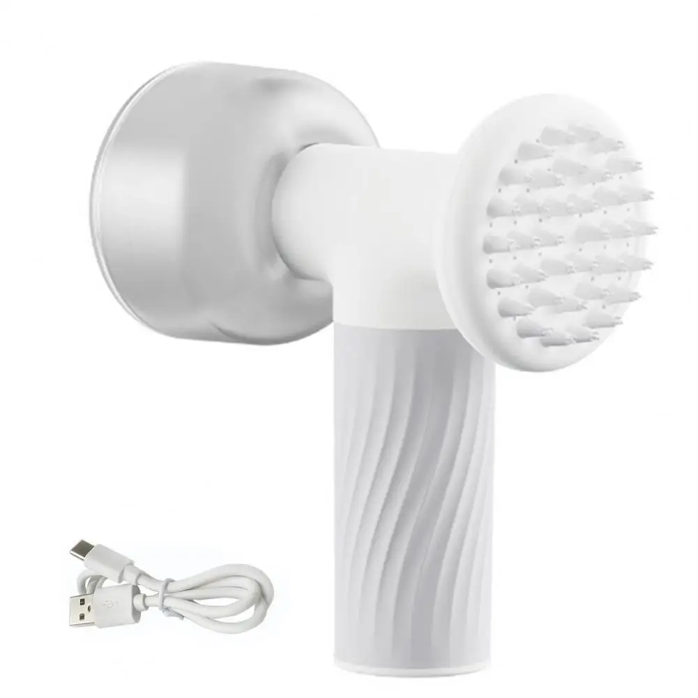 Shedding Brush for Pets Silicone Bristle Brush for Dogs Fast Soothing Pet Bathing Experience Automatic Bubble Brush for Dogs - Image 3