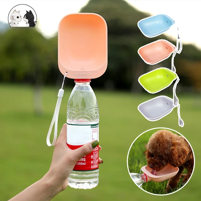 Dog Travel Water Bottle Portable Pet Dog Water Bottle Drinking Water Feeder for Dog Cat Outdoor Water Bowl Bottle Pet Supplies - Image 2