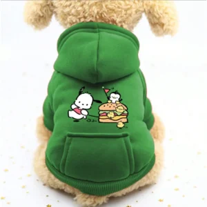1PC  Cat and dog hoodie, cartoon sports style pet hoodie and clothing, sports style cat and dog pet clothing