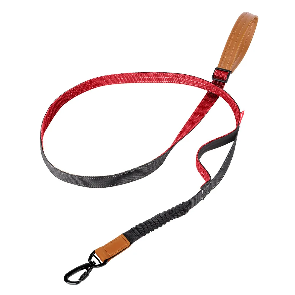 Heavy Duty Tactical Bungee Dog Leash No Pull Dog Leash Shock Absorbing Pet Leashes for Large Dogs Dog Accessories - Image 7