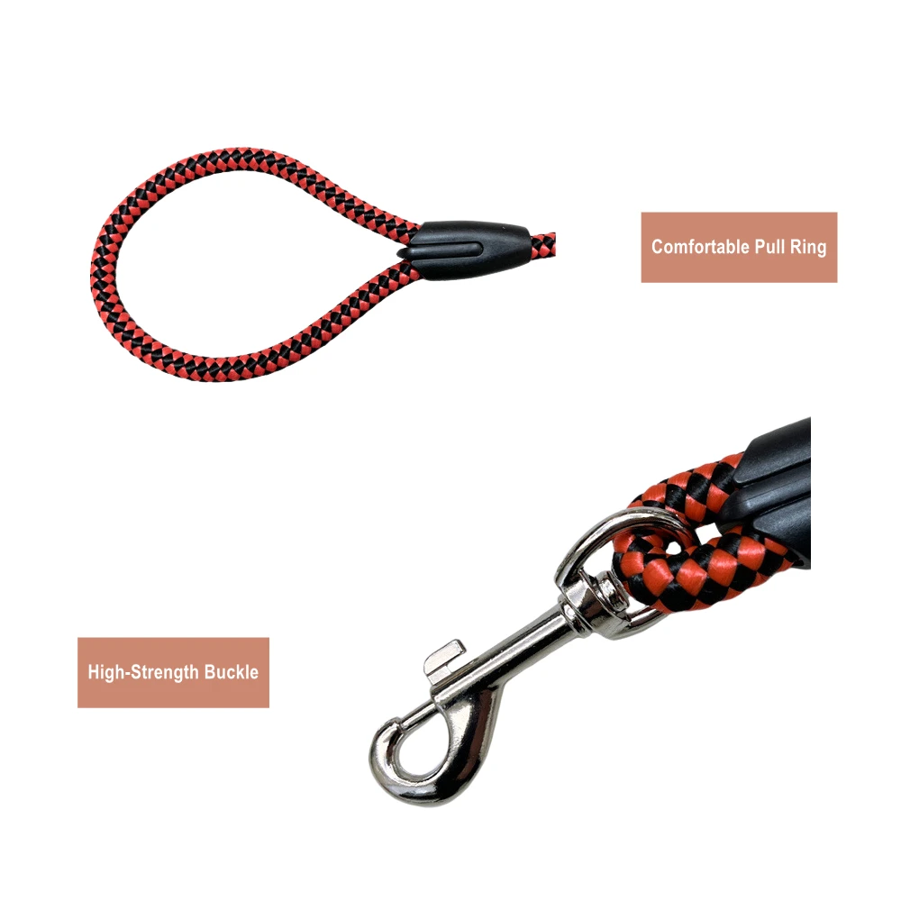 Adjustable Dog Harness Leash Set for Small Medium Dogs, Comfortable Nylon Pet Training Lead - Image 5