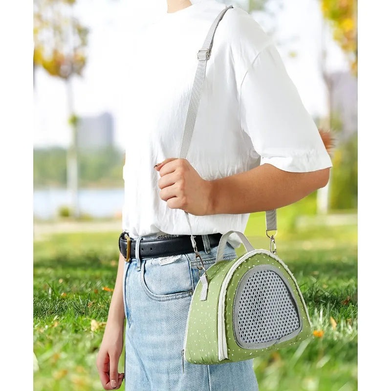Hamster Bag Squirrel Take out Bag Hedgehog Out To Pack Honey Bag Chicken Four Seasons Outdoor Lizard Pet Oblique Straddle Bag - Image 3
