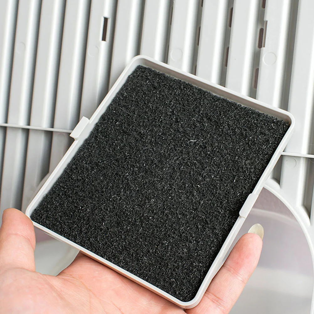 12Pcs Activated Carbon Filter Cotton for Cat Litter Boxes Cleaner Replacement Pet Cats Litter Box Filter Cotton Deodorant - Image 3