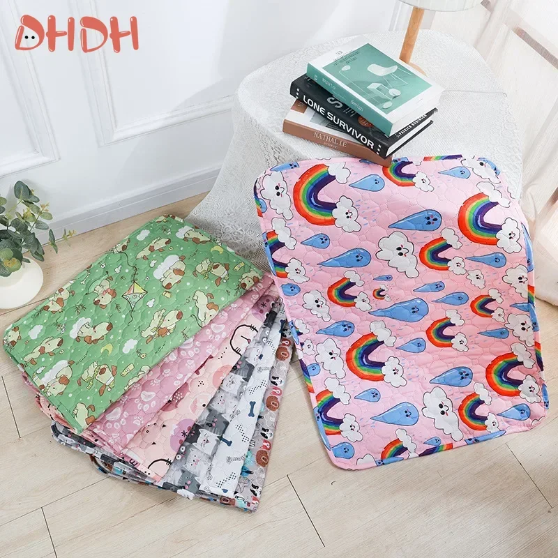 Washable Pet Pee Pad Pet Diaper Mat Reusable Mats For Dogs Dog Bed Urine Washable Dog Training Pad Four Seasons Pet Mat Cover - Image 5