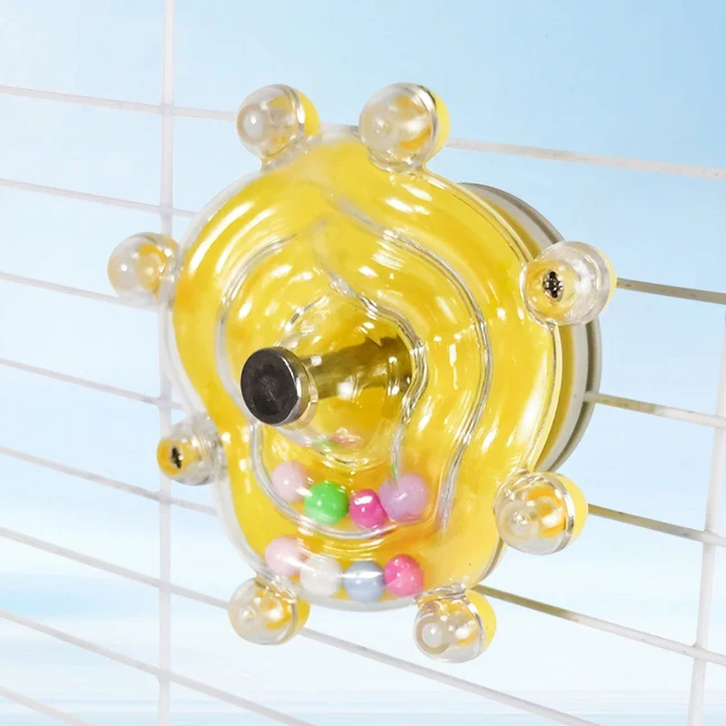 Parrot Spinning Joyful Decompression Toys Complete Collection of Peony Biting to Relieve Mysterious Wind Peony Bird Supplies - Image 3