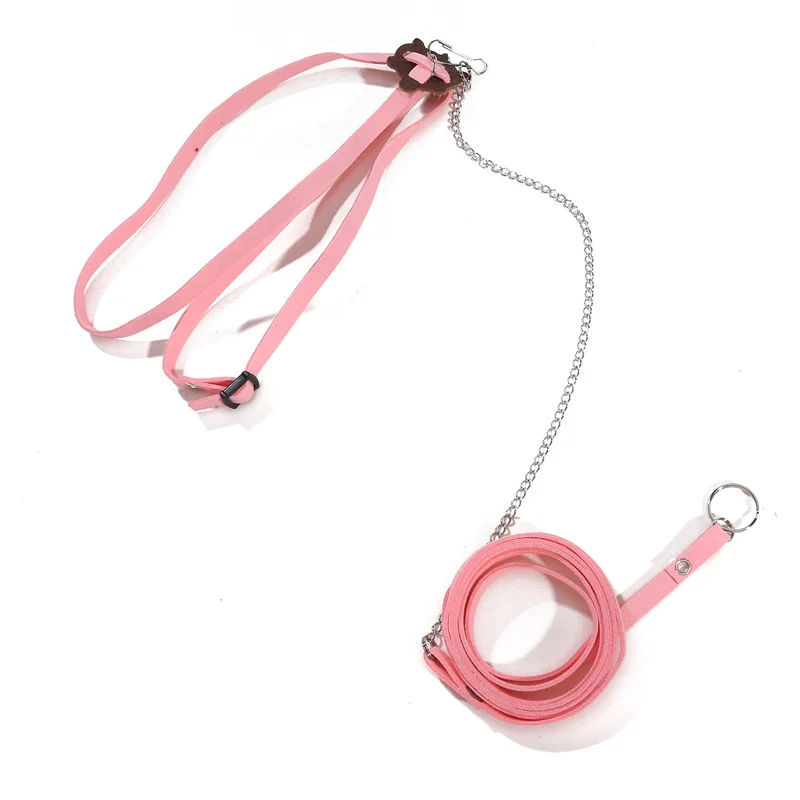 Reptile Harness Leash For Turtle Lizard Soft Deer Skin Velvet Outdoor Training Anti-Lost Walking Lead Pet Accessories - Image 12