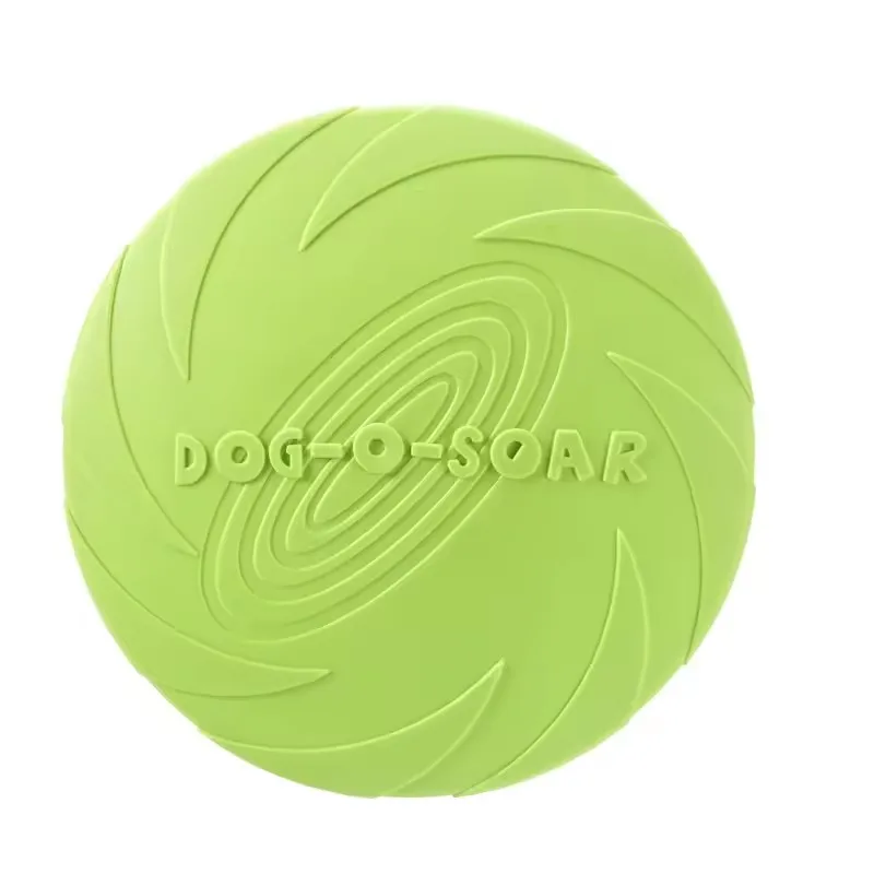 Interactive Silicone Flying Saucer Toy for Dogs Chew Resistant Flying Disc Pet Game Perfect for Puppy Training Fun - Image 7