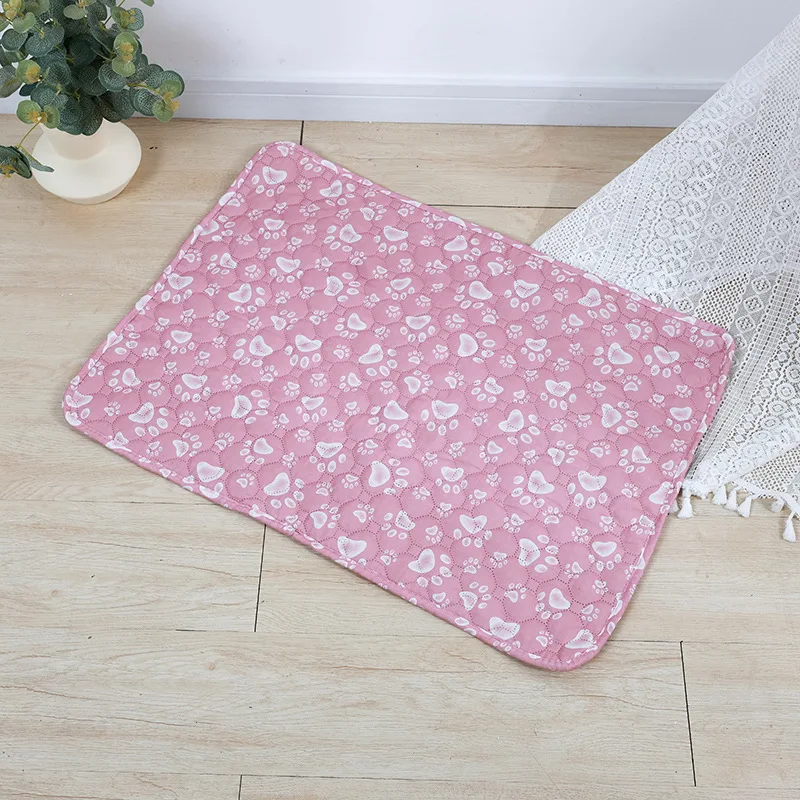 Washable Pet Pee Pad Pet Diaper Mat Reusable Mats For Dogs Dog Bed Urine Washable Dog Training Pad Four Seasons Pet Mat Cover - Image 7