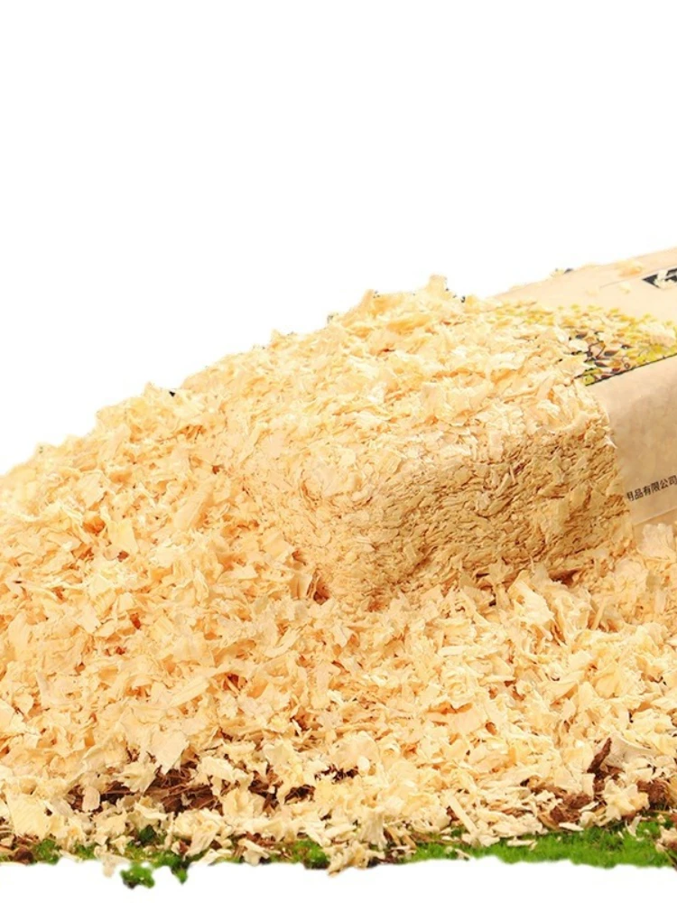 Hamster Sawdust Guinea Pig Bedding 1kg 300g Pet Wood Chips Rabbit Wood Shavings Bedding Padding Safe Hamster Cage Pet Cabin Nest - Image 6