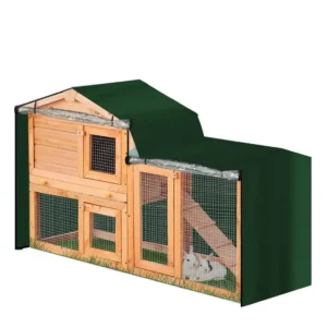 Oxford Cloth Animal Hutch Cover Outdoor Waterproof Harmful Light Prevention Animal Cage  Cover Dust Proof Cage Protector