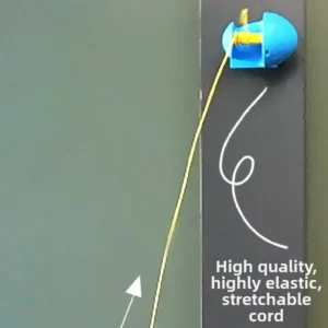 Creative Electric Door Hanging Automatic Lifting Funny Elastic Rope Pet Pet Self Play Elastic Rope Interactive Cat Yoyo Ball