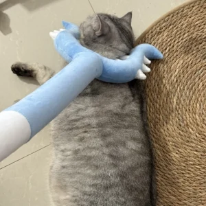 70cm  Pet Plush Toys Interactive Cat Toy Strike Stick Cat Control Anti Bite Toy Plush Chew Toy Cat Indoor Games Toy Gifts