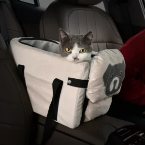 New Cute Pet Car Luggage Multifunction - Convenient Pet Car Safety Seat with Large Capacity - Dog Car Backpack for Outdoor Trave