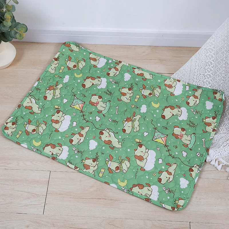 Washable Pet Pee Pad Pet Diaper Mat Reusable Mats For Dogs Dog Bed Urine Washable Dog Training Pad Four Seasons Pet Mat Cover - Image 8